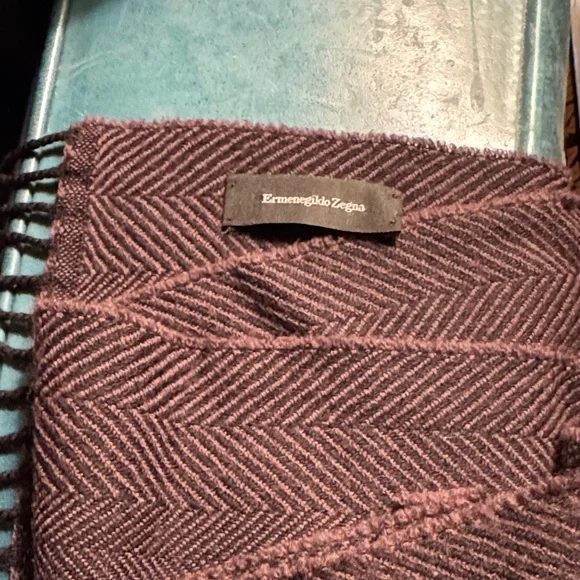 Ermenegildo Zegna scarf 🧣 💯 wool made in Italy - Picture 3 of 4
